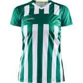 Craft Progress 2.0 Stripe Trikot Kurzarm Damen - Grün / Weiß
