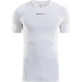Craft Unterhemd Pro Control Compression Tee Unisex White-S