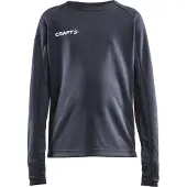 Craft Sportshirt Kinder Evolve LS Crew Neck Asphalt-Größe 158