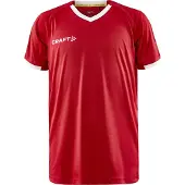 Craft Sportshirt Kinder Progress 2.0 Solid Jersey Bright Red-Größe 158