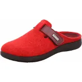 Rohde Pantoffeln Bari 6549 Damen Bright Red-Schuhgröße 37