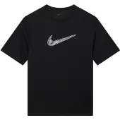 Nike B NK DF MULTI SS TOP HBR BLACK/WHITE