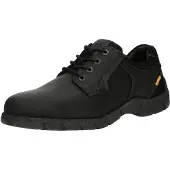 Camel active Leder-Schnürschuhe in Schwarz | Gr.: 43