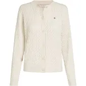 Tommy Hilfiger Strickjacke mit Zopfstrickmuster