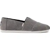 Toms Herren Canvas Alpargata Espadrilles Schwarz Used