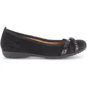 Gabor Ballerina "Eleganter Ballerina", Damen, Gr. 40, schwarz, Schuhe Ballerina