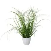 Creativ Green Kunstpflanze Grasbusch, im Topf, Höhe 40 cm, 3 Stück