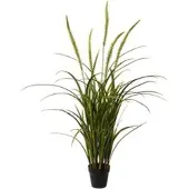 Creativ Green Kunstpflanze Miscanthus, im Topf, Höhe 120 cm
