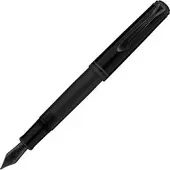 Pelikan Füller Souverän M809 Black Matt, Feder EF, schwarz, 18-Karat Goldfeder