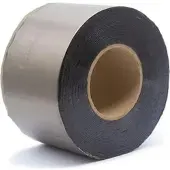 Silisto Bitumenband Reparaturband, blei, 10cm x 10m, wasserdicht, selbstklebend