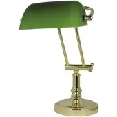 SEA-CLUB Schreibtischlampe mit E27-Fassung, mit Standfuß, grün
