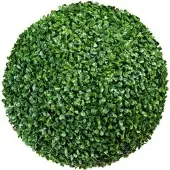 Creativ Green Kunstpflanze Buchsbaumkugel, für außen, Ø 38 cm