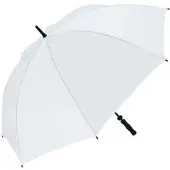 FARE Regenschirm Golf- / Gästeschirm, XXL, weiß, windsicher, manuell, Ø 130 cm für 2 Personen, 100 cm, Stockschirm