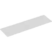 ECENCE Stufenmatte transparent, selbstklebend, Kunststoff, 60 x 10 cm, rechteckig, rutschfest, 16 Stück