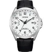 Citizen CB0250-17A Eco-Drive Funk-Solaruhr für Herren mit Lederband