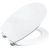 WELLWATER WC-Sitz »White Steel«, MDF, mit Absenkautomatik - weiss