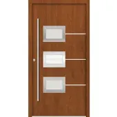 Splendoor Haustür »ATHEN Prime«, Aluminium, in golden oak - braun