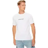 GUESS Jeans T-Shirt M4YI52 K8HM0 Weiß Slim Fit