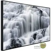 Papermoon Infrarotheizung »EcoHeat - Bond Falls schwarz + weiss«, Matt-Effekt - bunt
