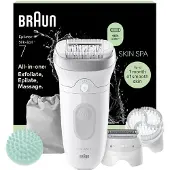 Braun Silk-épil 7 Silk·épil 7 SkinSpa 7-081, Weiß, 40 Pinzette, MicroGrip, Depilation, Exfoliation, Rasieren, Akku, 100 - 240 V