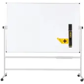 BI-Office Maya Revolver lackiertes Whiteboard mobil 180x120 cm