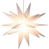 I-Glow 3D-LED-Leuchtstern XXL - Weiß