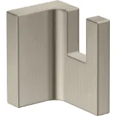 Hansgrohe AXOR UNIVERSAL Rectangular Handtuchhaken, Metall, 42611820, Farbe: Brushed Nickel
