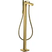 Hansgrohe Wannen-Einhebelmischer Axor Citterio A 200mm, boden, m Hebel, pol. gol opt