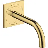 Hansgrohe Elektronischer Waschtischmischer Axor Uno UP, Ausladung 165mm, polished gold optic