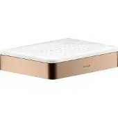 Hansgrohe Seifenschale/Ablage AXOR UNIVERSAL Wandmontage polished red gold polished red gold
