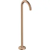 Hansgrohe Fertigmontageset Axor Uno Wanneneinlauf boden, ge, A 226mm, brush. r gol