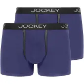 Jockey Boxershorts "Boxershort Chafe Proof Pouch Trunk 2P 2er Pack"