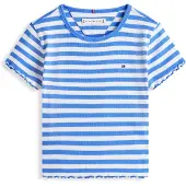 Tommy Hilfiger T-Shirt KG0KG08590 Blau Slim Fit