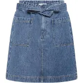 Kaffe Jeansrock "Damen Denimrock KAklara", Damen, Gr. 36, blau (blau denim), Obermaterial: 100% Baumwolle CO., Röcke Jeansrock
