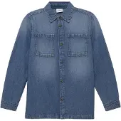 s.Oliver Shirts Blue Denim Größe: 146/152 | Hemden Outlet | Unisex | Blau
