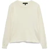 Vero Moda Strickpullover "VMSILJE LS O-NECK PULLOVER NOOS"