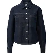 QS -qs Blouses Blue Denim Größe: 38 | Longsleeves Outlet | Damen | Blau