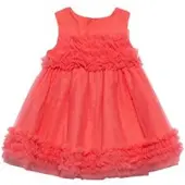 Abel & Lula Elegantes Kleid 5014 Orange Regular Fit