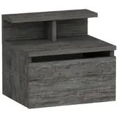 Livetastic Nachttisch Hades ca. 39,8x35x31,6cm Graphitfarben