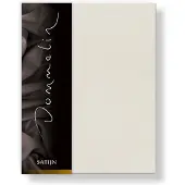 Dommelin Spannbettlaken Beige (Satin 300TC)-200 x 220 cm