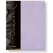 Dommelin Spannbettlaken Lila (Satin 300TC)-90 x 220 cm