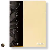 Dommelin Spannbettlaken Hellgelb (Satin 300TC)-90 x 210 cm