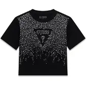 GUESS T-Shirt J6RI37 K6YW4 Schwarz Regular Fit