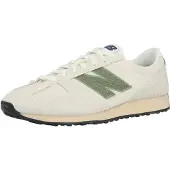 New Balance Unisex. U471V1_LI Leder-Sneaker 471, beige (39.5), Wohnung, Wildleder, Schnürsenkel, Lässig