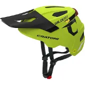 Cratoni Kinderhelm Wildcat MIPS Fahrradhelm MTB-Helm Allroundhelm S/M 49-56 cm : lime