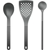 Ginza.se Küchen-Set 1 Optima Black Nylon (Set von 3)