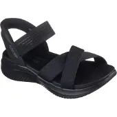 SKECHERS Slip-Ins: Ultra Flex 3.0 Sandalen Plat - zwart - Maat 39