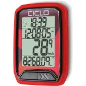 Ciclosport Protos 213 Kabelloser Tachometer – Rot