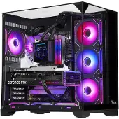ITek DARK CAVE PANO, Tower, PC, Schwarz, ATX, micro ATX, Mini-ITX, Gaming, Blau, Grün, Rot