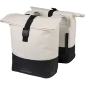 Basil Cove 28-32L Fahrradtasche, 14 x 29 x 36 cm - weiß/schwarz